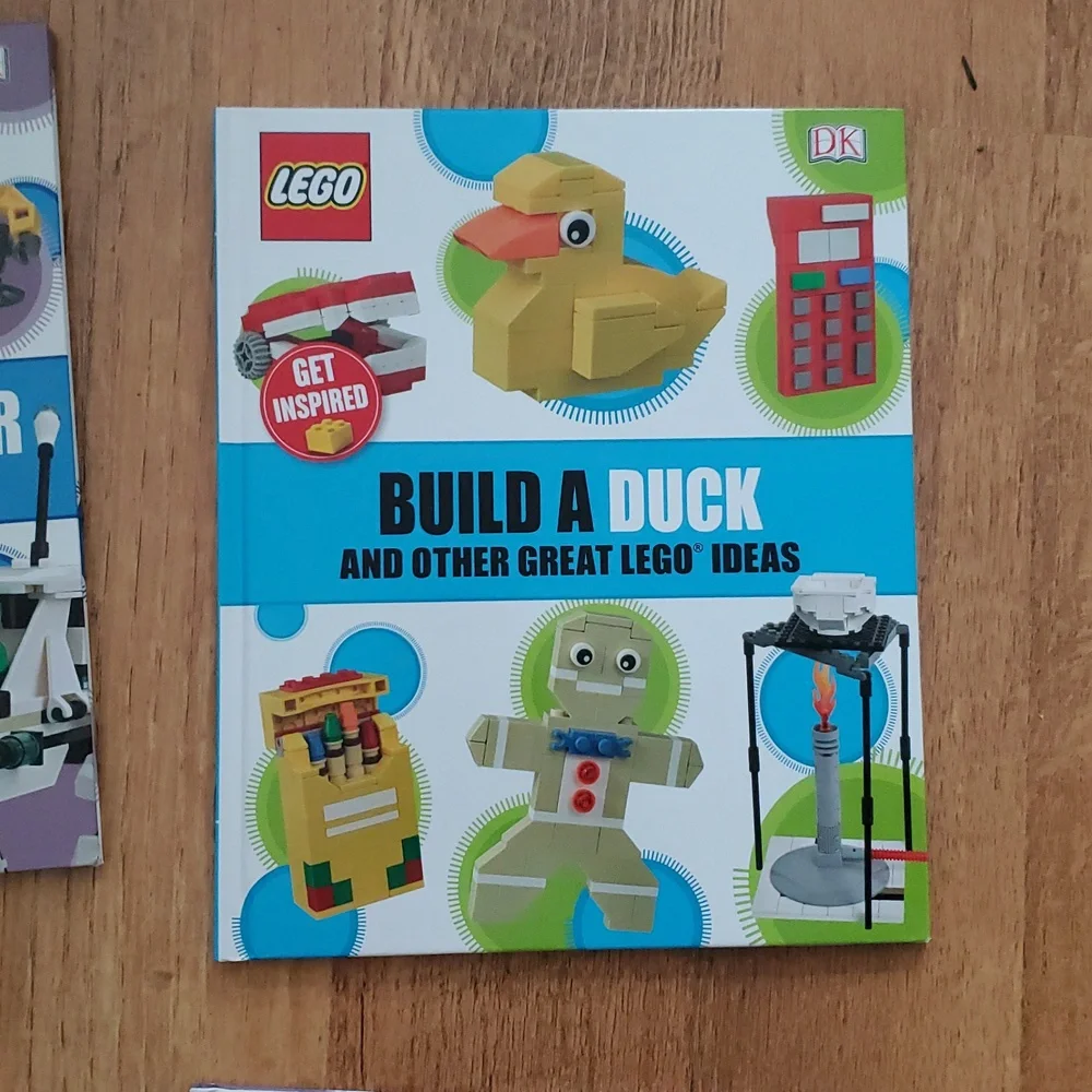 LEGO Get Inspired BUILD A ‎ Ideas Set Of 4 Books